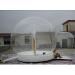 Inflatable Bubble Snow Globe With Snow Decoration for sale