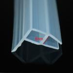 High Temperature Silicone Rubber Strips , Pure Silicone Extrusion Profiles for sale