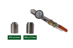 China IPX5 IPX6 Hose Nozzles Water Stream Jet PLC Test System With Adjustable Direction supplier