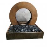 Customizable Electric Corten Steel Water Feature For Architectural Design