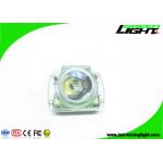 Transparent 13000 Lux Cordless Led Mining Lights IP68 Waterproof Cree Led With OLED Screen Miner Headlamp for sale