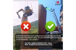 China Custom Sany Extension Arm , High Reach Demolition Arm Attachment supplier