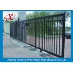 Professional Automatic Sliding Gates Galvanized Pipe Material 1m Height for sale