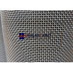 Square Decorative Woven Wire Mesh Sheets Customized Alkali Resistance for sale