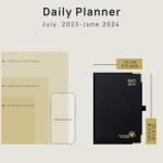 2024 Academic Planner 80gsm Inner Pages Monochrome Printing and Matte Lamination