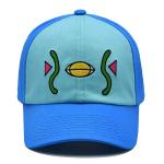 Sport Men 6 Panel Embroidered Baseball Caps 60cm Curved Visor for sale