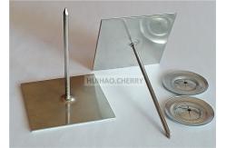 China Galvanized Steel Self Stick Insulation Hangers 2-1/2 For HVAC System supplier
