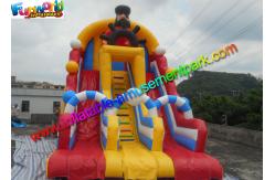 China Customized Pirate Inflatable Slide Three Lane , inflatable kids slide supplier