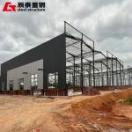 Single Layer Construction Steel Structure Workshop , Lightweight Steel Frame Buildings for sale