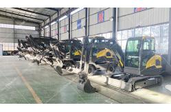 China Digging Trenches Yellow Heavy Digger Drive Wheel Long Arm Excavator Easy Operate supplier