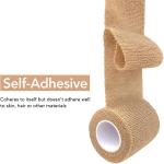 Wrap Finger Non Woven Cohesive Medical Adhesive Plaster for sale