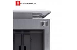 China 3 Phase Fish Grill Machine Digital Control 180KG Grilled Fish Oven supplier