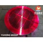 F304L STAINLESS STEEL TUBESHEET FOR SHELL AND TUBE HEAT EXCHANGER for sale