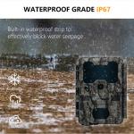 Hunting camera with WIFI connection KW865 waterproof IP67 IR flash range up to 82 feets night vision 20MP/1080P for wildlife watching for sale