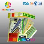 Custom Printed Colorful Shrink Sleeve Labels Self Adhesive Paper Laminated Food Labels for sale