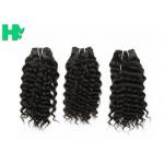 Nature Black Color Deep Curl Brazilian Human Hair Extension for Bulk Hair Weave for sale