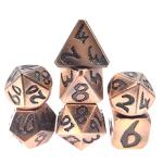 GST Multi purpose CE Precision RPG OEM Nontoxic Bulk RPG Polyhedral Dice Set for sale
