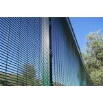 Galvanised PVC Coated Welded Mesh Fencing Green V Mesh Fencing for sale