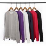 wholesale blank men's french terry wholesale crewneck sweatshirt for sale