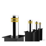 Automatic Mobile App Control Retractable Traffic Bollards 50m-100m Remote Control Distance