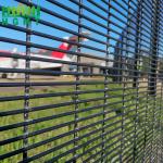 Heavy Duty Clear View Fence Panel High Security Wire Mesh 358 Anti Climb Fence With Barbed for sale