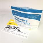 Stand Up Zipper Microwave Bags Custom Printing Biodegradable 120-180 Mic Thickness