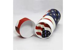 China Customised Printing Paper Tube Chocolate Packaging , Gift Packaging,Embossing Printing round canister supplier