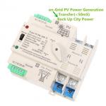 AC220V PV Solar Din Rail 2P 63A ATS Dual Power Automatic Transfer Switch