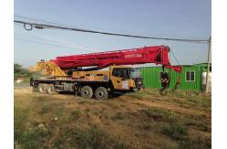China 2020 Shacman Used Truck Crane Mobile Hydraulic Crane 50t STC500E5 With Weichai Engine supplier