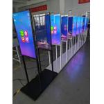 32 Inch Dual Side Floor Stand Digital Signage Aluminum Alloy Frame