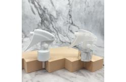 China Mini Plastic Trigger Sprayer Pump Button Lock 0.3ml PE Gasket supplier