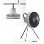 7 Vane Remoter Control Rechargeable Table Fan Tripod LED Outdoor Usb Fan for sale