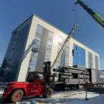 Multi-story Prefabricated Steel Structure Office Building For Work And Live for sale