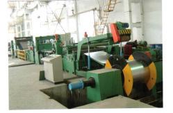 China 1300mmx5mm Steel Coil Slitting Machine Adopt Pneumatic Nesting Stacking supplier