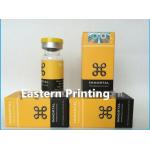 Private Glossy OEM  Vial Labels Printing Pharmaceutical Packaging for sale