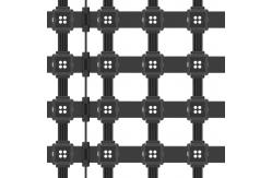 China 4led Pixel LED Grid Screen Transparent Dmx Control for Building Lighting supplier