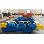 Rubber Wheel 30t Fixed Welding Turning Roll With Foot Pedal