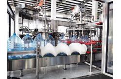 China 3L - 15L Automatic Water Filling Machines With Rinsing Filling Capping Monoblock supplier