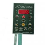 Membrane Key Type LED Keypad in Green Color IP65 Protection for sale