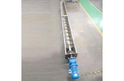 China Screw Conveyor Design Fruit Processing Equipment With SUS304 Stainless Steel supplier