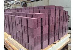 China Magnesia Cr-Zr Corundum Checker Brick 1700 Degree Chequer Brick supplier