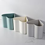 Heart Pen Rack Desktop Stationery Organiser With 3 Compartments