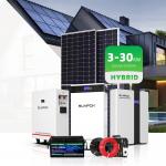 Complete Solar Suite 20Kw 30Kw 50Kw Household Solar Power Generation System 10Kw Hybrid Solar System Panel 1000w 10000W 3-phase for sale