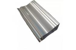 China Alloy Extruded Polished Aluminium Profile Mechanical Golden For Kitchen Cabinet Frame supplier