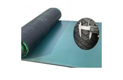 China Vulcanized Conveyor Drum Pulley Lagging Diamond Rubber Roller Lagging supplier