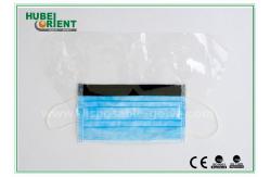 China Disposable Non Woven Face Mask With Anti Fog Visor supplier