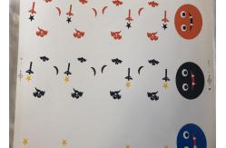 China Metallic Stamping Diy Water Slide Decal Paper , Cool Kitchen Unit Stickers supplier