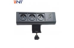 China Modular Design Desktop Power Outlet Wear Resistant Aluminum Alloy Made supplier