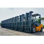 6600LBS 7700LBS Dual Pallet Dispenser diesel powered forklift Clamp Push Pull