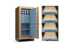 China H1600mm Luxury Watch Winder Safe Fingerprint Locking Jewelry Safe supplier